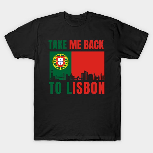 Lisbon T-Shirt by footballomatic